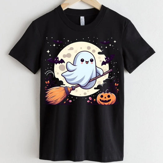 Premium Halloween 2025 Boo Witch T-Shirt - dcprintify